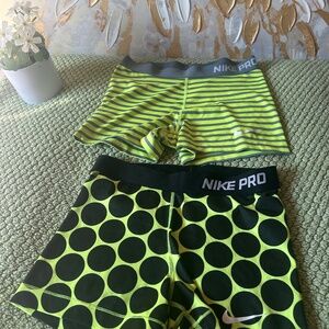 Nike pro shorts bundle